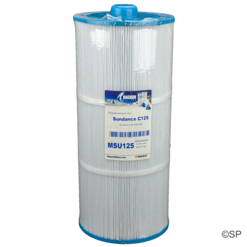 480mm L x 215mm D Sundance spas 125 Double Ended Filter