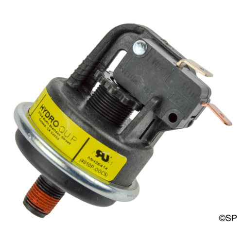 Tecmark Plastic Adjustable Presssure Switch 2 Terminals NO Contacts - Tecmark 4010p