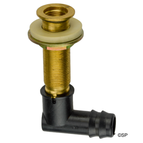 Senex Air Injector Jet Body (with valve) and Injector Elbow - Brass
