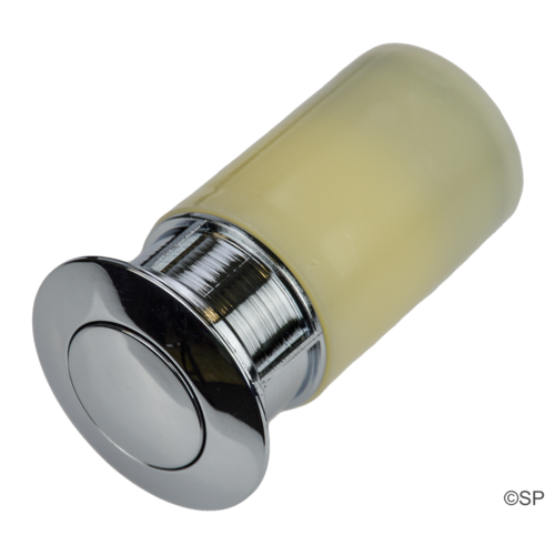 S&P Spa Airbutton Low Profile - Chrome
