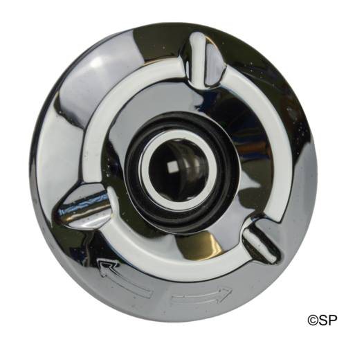 S&P Adjustable Faceplate - Chrome Brass