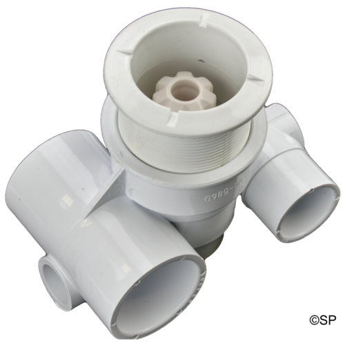 Waterway Poly Jet Timber Tub Jet Assy - 1.5"S x 1" S