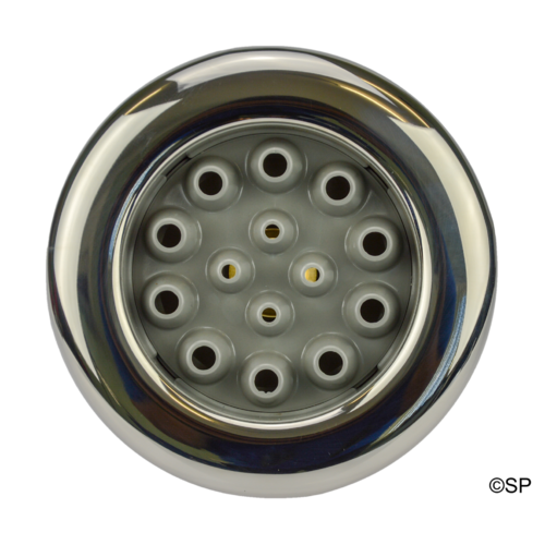 Waterway Master Massage Adjustable Jet with Stainless Steel Escutcheon - Snap In