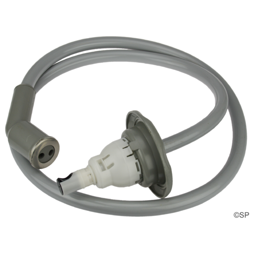 Waterway Handheld Spa Jet - Pulsator - Snap In Power Storm - Grey - SNAP IN