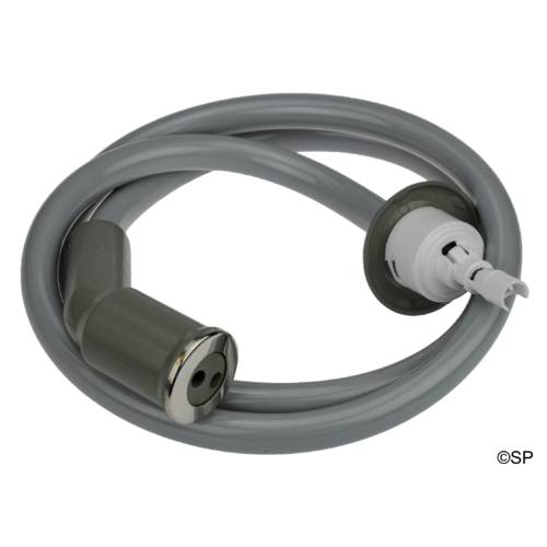 Waterway Handheld Spa Jet - Pulsator - Mini Storm Jet - Grey - SNAP IN
