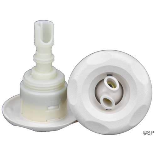 Waterway Mini Storm 5 Point Scallop - Twin Roto - White - THREADED