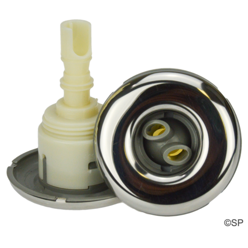 Waterway Mini Storm Smooth - Twin Roto - Stainless Steel / Grey - THREADED