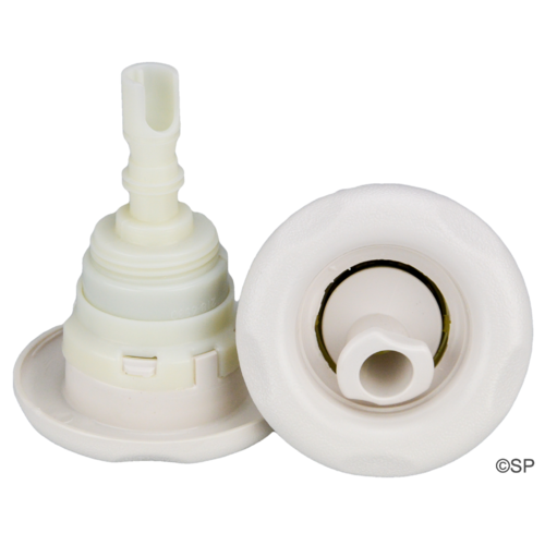 Waterway Poly Storm 5 Point Scallop - Roto - White - THREADED