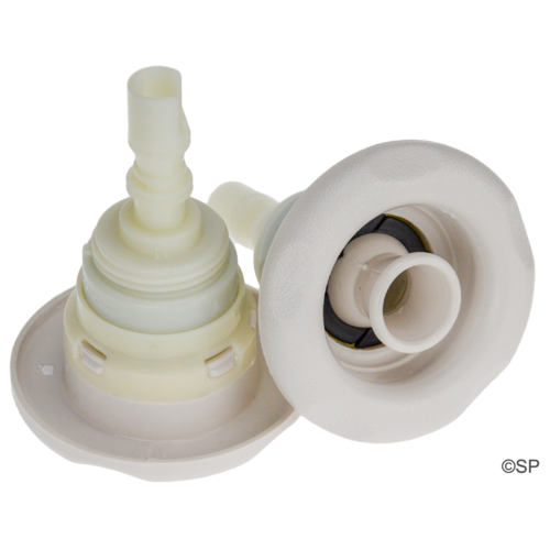 Waterway Poly Storm 5 Point Scallop - Directional - White - THREADED