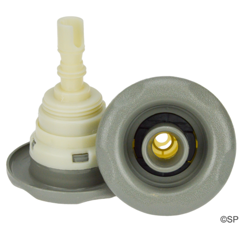 Waterway Poly Storm 5 Point Scallop - Directional - Grey - THREADED