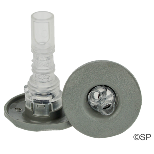 Waterway Adjustable Cluster Storm GLO Clear Jet Internal - Textured 5 Scallop - Twin Roto - THREADED