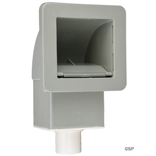 Waterway Front Access Spa / Pool Skimmer - Grey