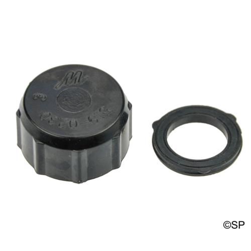 Waterway 3/4" NPT threaded drain valve cap & gasket