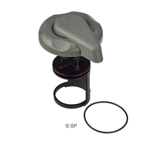 Waterway Top Access 2" Diverter Repair Kit - Elite 5 Scallop - Grey