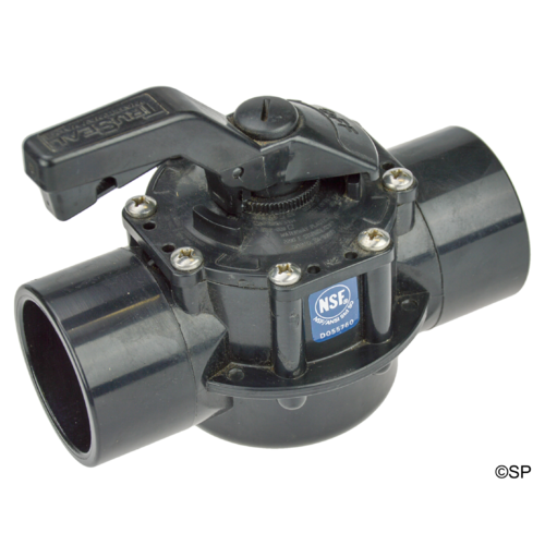 Waterway Tru-Seal 2 way valve 2"S x 2.5"Spg