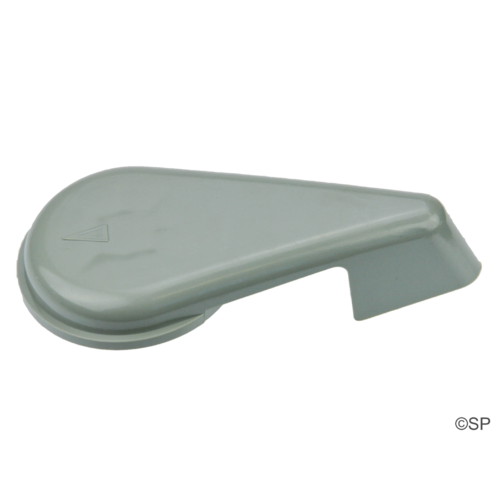 Waterway 2" Diverter Handle - Scalloped - Grey