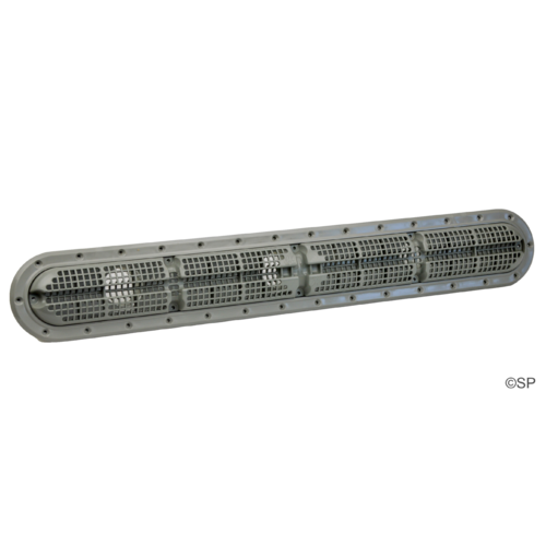 Waterway 32" Ultra Strip Drain / Suction - for Fibreglass & Vinyl lined spas & pools - up to 1330 lpm / 352 gpm- grey