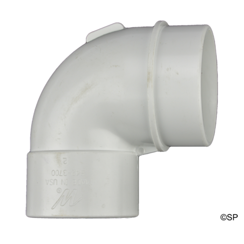 Waterway 2" Socket x 2.5" Spigot 90 Ell Adaptor