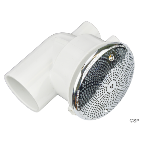 Waterway Designer Series Bath Suction Assembly - Chrome