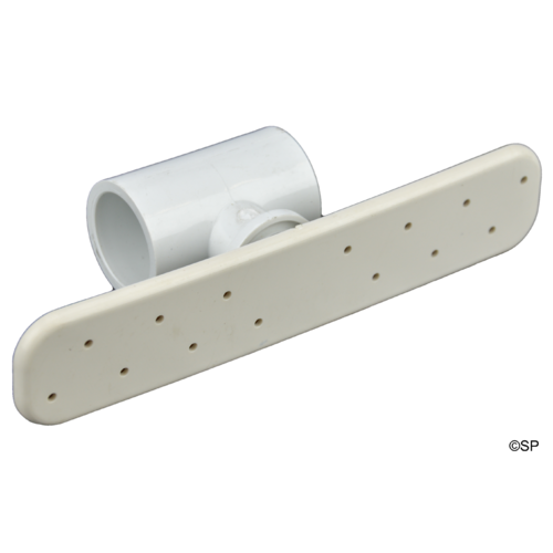 Waterway Tee Body / Tee Bar Air Injector - White