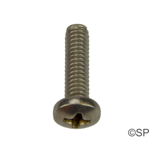 Waterway & Aquaflo Pump Faceplate Screw - SS - #8-32 x 5/8"